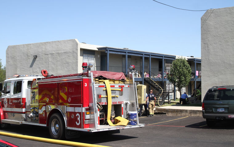 Fire at Terrace Heights